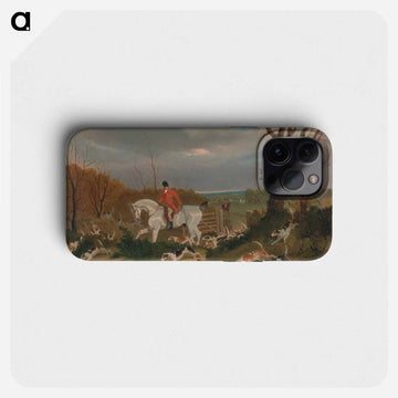 The Suffolk Hunt. Going to Cover near Herringswell
 - ジョン フレデリック ヘリング Phone Case.