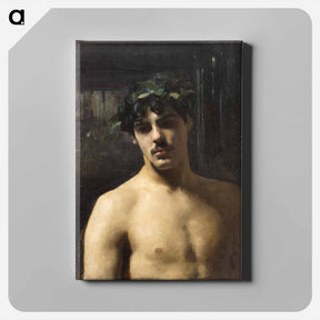 アートパネル-Man Wearing Laurels - ジョン シンガー サージェント Canvas.