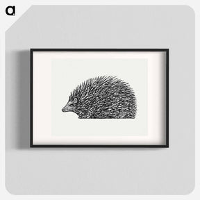 アートポスター-Hedgehog - レオ ヘステル Poster.
