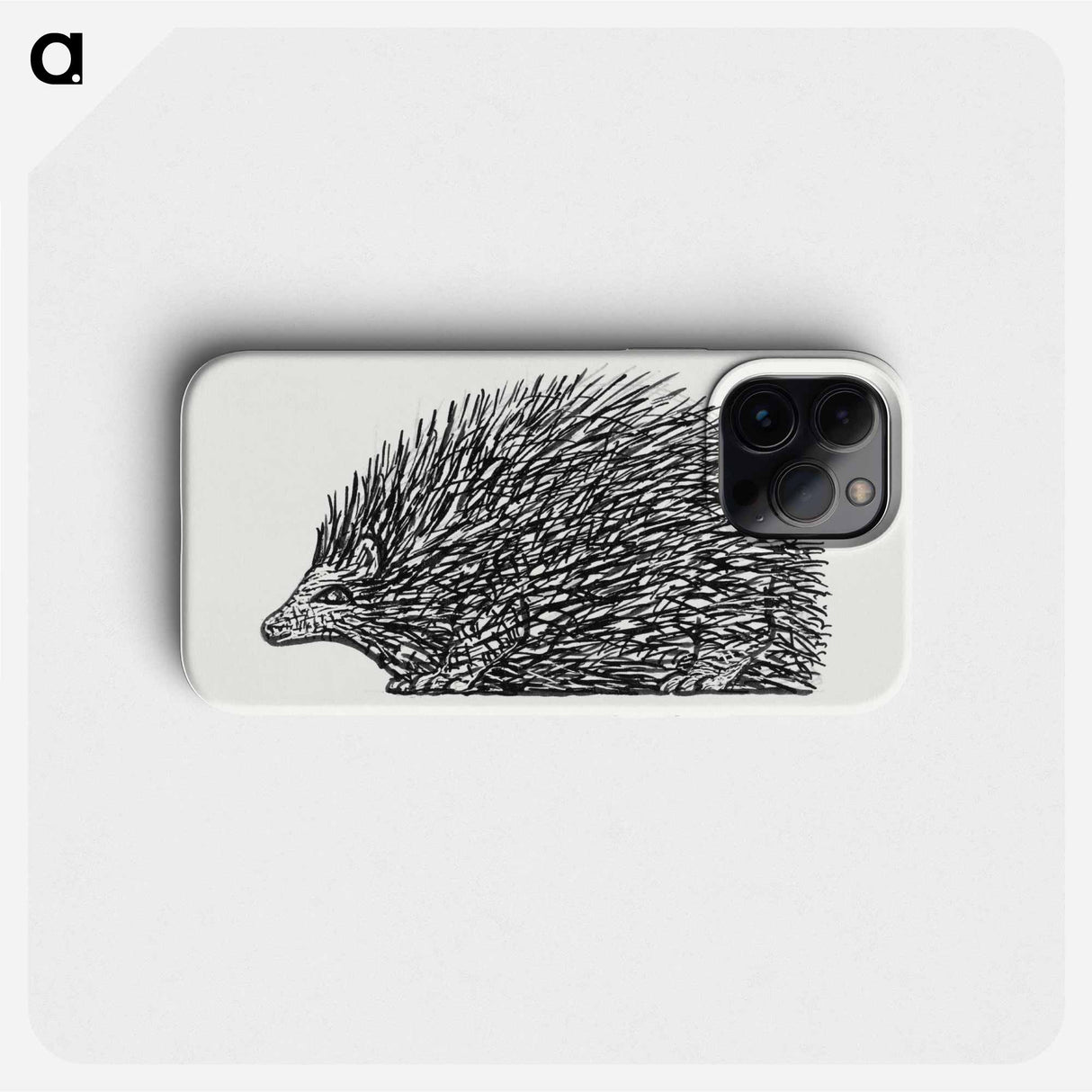 Hedgehog - Leo Gestell Phone Case.