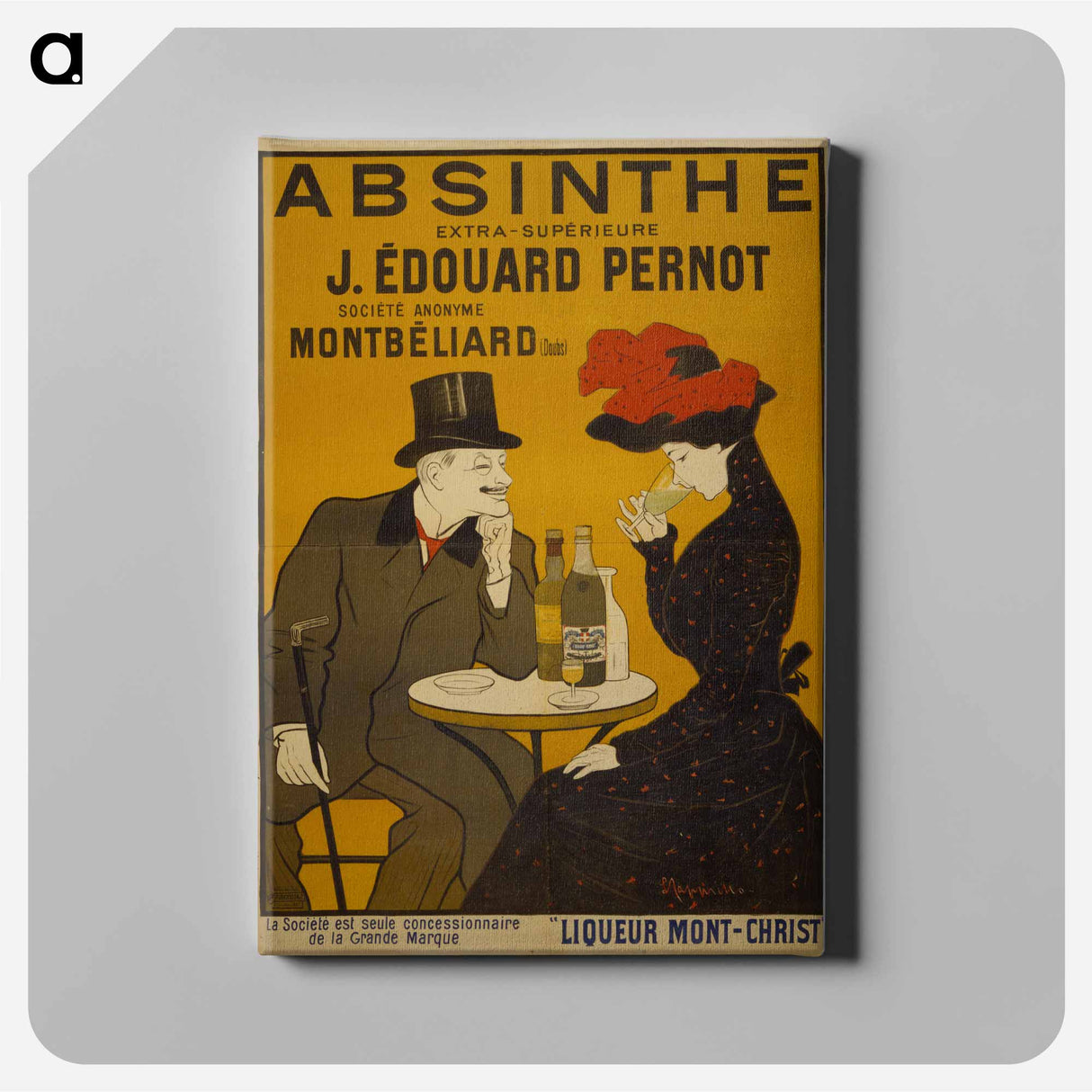 アートパネル-J. Édouard Pernot-Société Anonyme Montbéliard - レオネット カピエッロ Canvas.