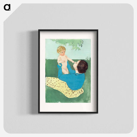 アートポスター-Under the Horse Chestnut Tree - メアリー カサット Poster.