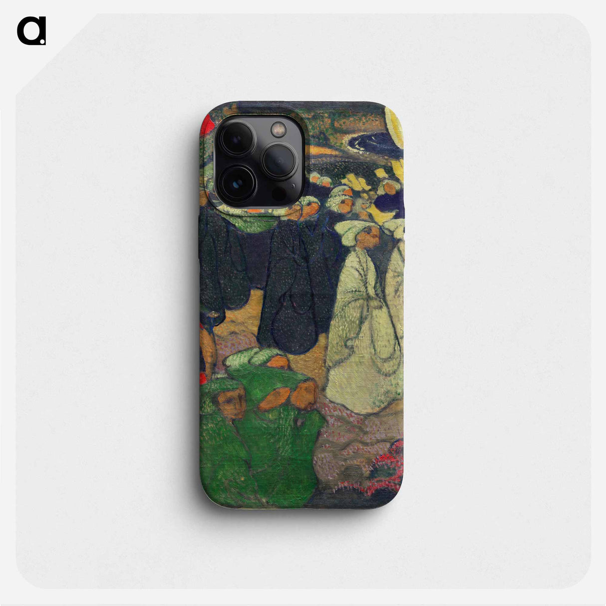 Procession on Pardon at Perros–Guirec - モーリス ドニ Phone Case.