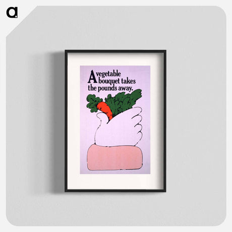 アートポスター-Vegetable Bouquet
 - 国立医学図書館 Poster.