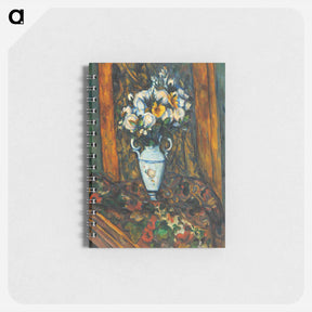アートメモ帳-Vase of Flowers - ポール セザンヌ Memo.