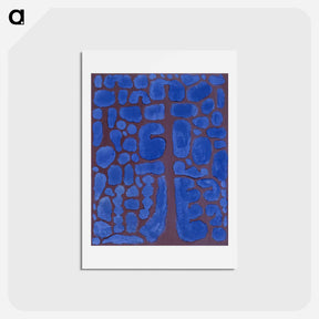 アートポストカード-Late Evening Looking Out of the Woods
 - パウル クレー Postcard.