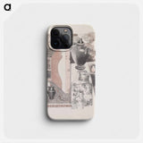 Design for Urne Buriall–Water Hath Proved the Smartest Grave - ポール ナッシュ Phone Case.