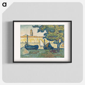 アートポスター-Saint–Tropez (The Port of St. Tropez) - ポール シニャック Poster.