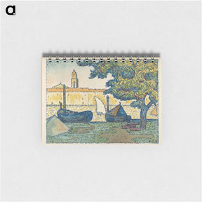 アートメモ帳-Saint–Tropez (The Port of St. Tropez) - ポール シニャック Memo.