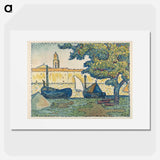 Saint–Tropez (The Port of St. Tropez) - Paul Signac Poster.