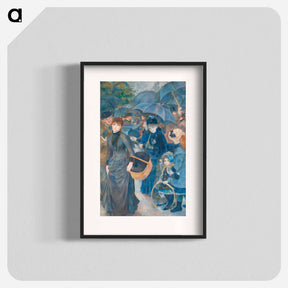 アートポスター-The Umbrellas - ピエール オーギュスト ルノワール Poster.