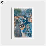 アートポストカード-The Umbrellas - ピエール オーギュスト ルノワール Postcard.