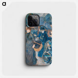 The Umbrellas - Pierre Auguste Renoir Phone Case.