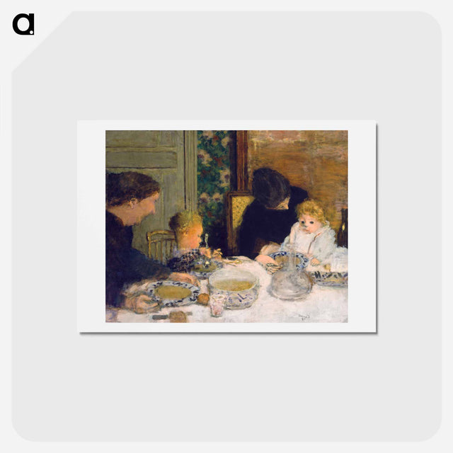 アートポストカード-The Children's Meal
 - ピエール ボナール Postcard.