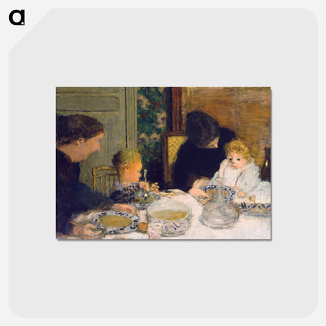 アートポストカード-The Children's Meal
 - ピエール ボナール Postcard.