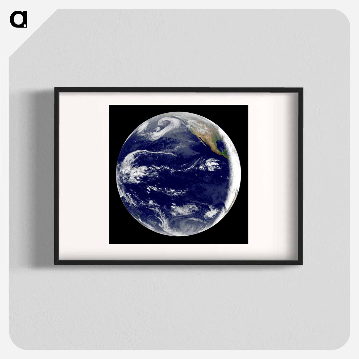 アートポスター-Earth as Seen by GOES 11
 - 地球 Poster.