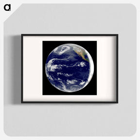 アートポスター-Earth as Seen by GOES 11
 - 地球 Poster.