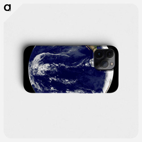 Earth as Seen by GOES 11
 - 地球 Phone Case.