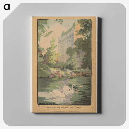 Hotel Plaza from Central Park
 - レイチェル ロビンソン エルマー Canvas.