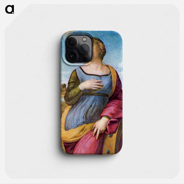 Raphael's Saint Catherine of Alexandria - ラファエロ サンティ Phone Case.