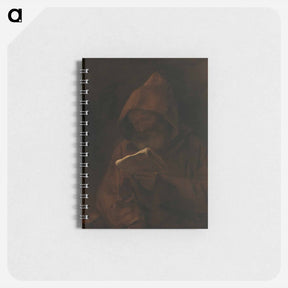 アートメモ帳-Monk reading - レンブラント ファン レイン Memo.