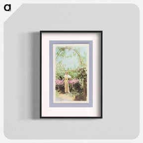アートポスター-Woman in Garden
 - セントルイス美術館 Poster.