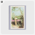 アートポストカード-Woman in Garden
 - セントルイス美術館 Postcard.