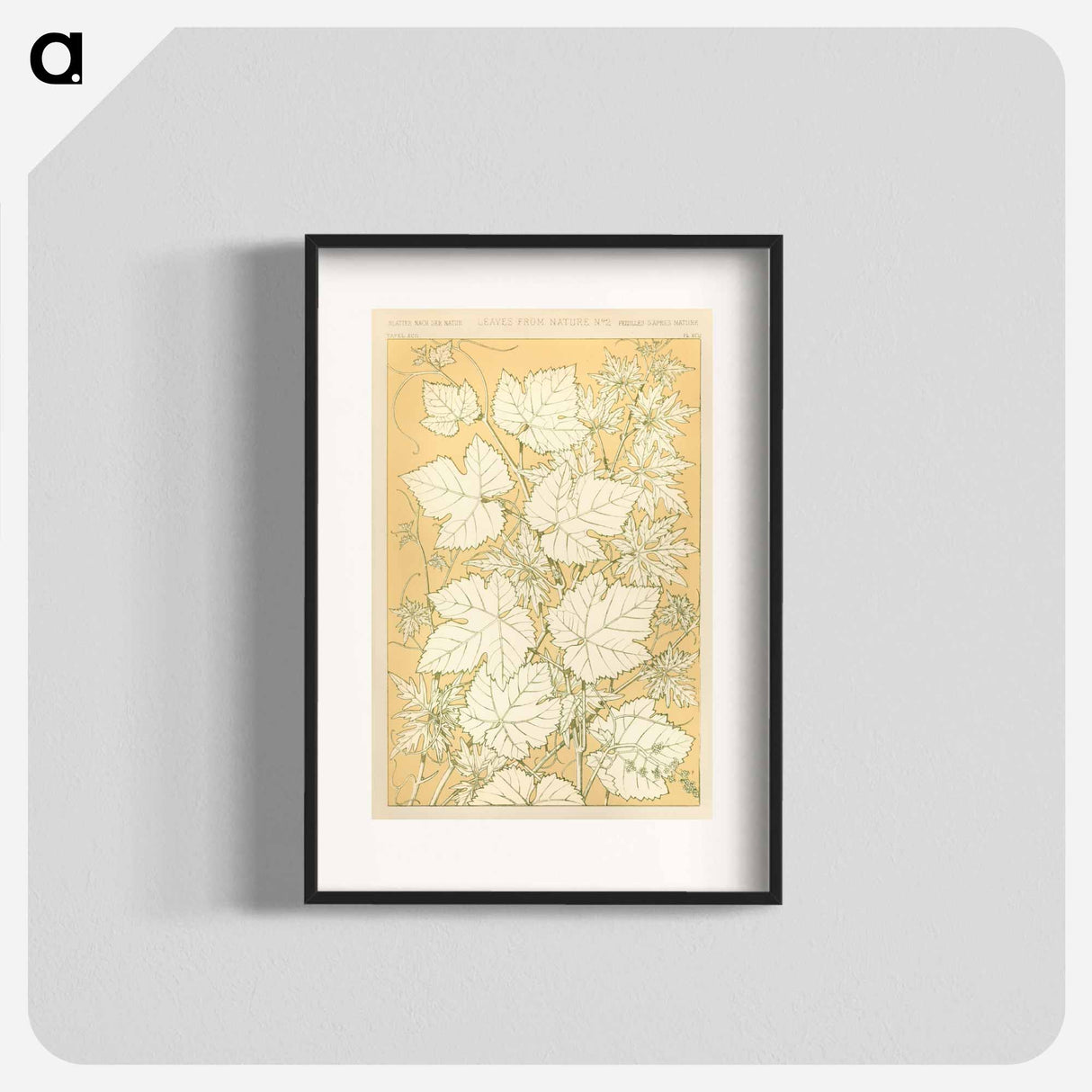 アートポスター-Nineteenth-Century Ornamental Pattern
 - 装飾の文法 Poster.