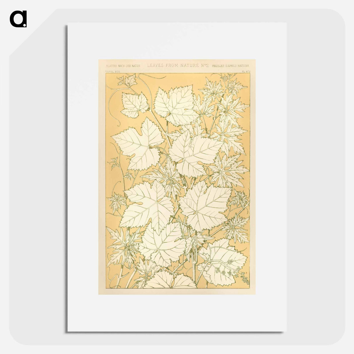 アートポスター-Nineteenth-Century Ornamental Pattern
 - 装飾の文法 Poster.