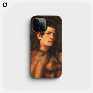 Portrait of a Man - ティツィアーノ ヴェチェッリオ Phone Case.