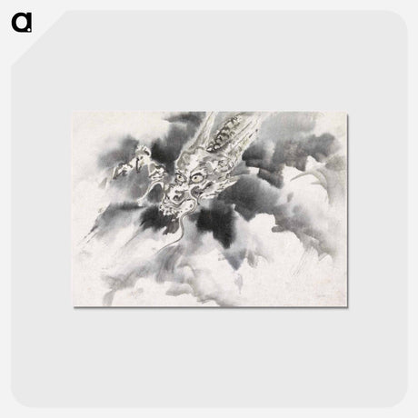 アートポストカード-Dragon - 歌川 国芳 Postcard.