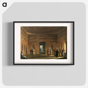 アートポスター-Monument on the Coast of Syria, Plate II from Views in the Ottoman Dominions, in Europe, in Asia, and some of the Mediterranean islands - オスマン帝国領内の景色 Poster.