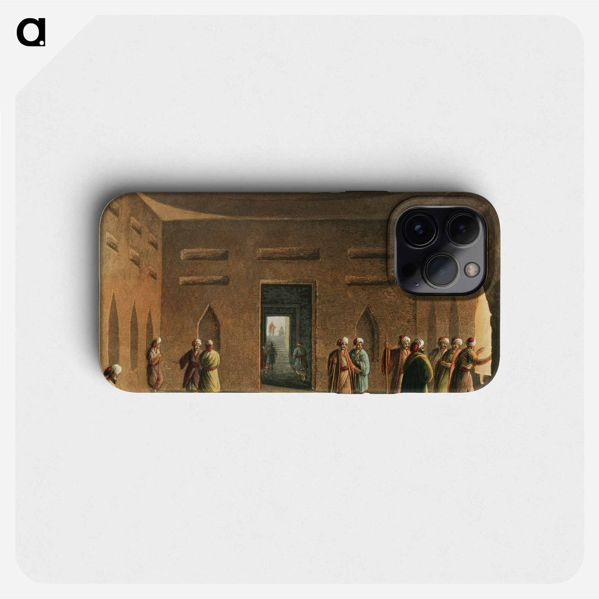 Monument on the Coast of Syria, Plate II from Views in the Ottoman Dominions, in Europe, in Asia, and some of the Mediterranean islands - Views in the Ottoman Dominions Phone Case.