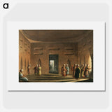 Monument on the Coast of Syria, Plate II from Views in the Ottoman Dominions, in Europe, in Asia, and some of the Mediterranean islands - Views in the Ottoman Dominions Poster.