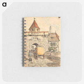 アートメモ帳-City Gate with Carriage
 - ウィーン博物館 Memo.