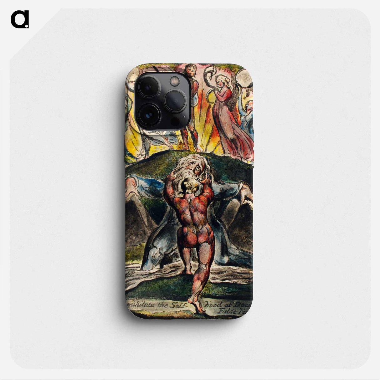 To Justify the Ways of God to Men - ウィリアム ブレイク Phone Case.