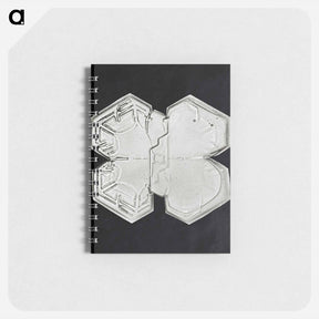 アートメモ帳-Wilson Bentley's Snowflake 1225 - ウィルソン ベントレー Memo.