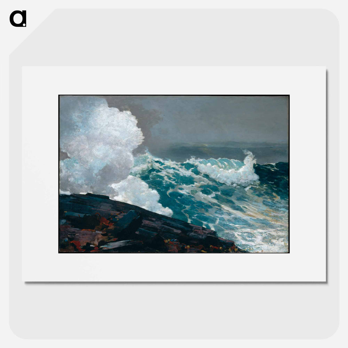 Northeaster - Winslow Homer Poster.