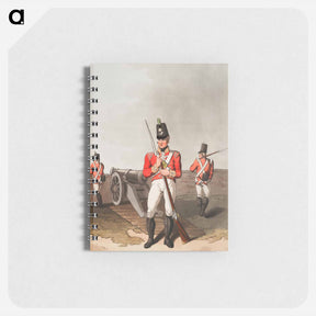 アートメモ帳-Illustration of East York militia - 19世紀のヨークシャー Memo.