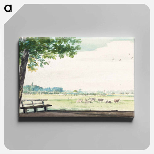 The castle Ter Hooge on Walcheren - アールト シューマン Canvas.