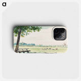 The castle Ter Hooge on Walcheren - アールト シューマン Phone Case.