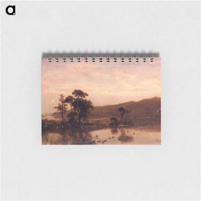 アートメモ帳-Study for Gosnold at Cuttyhunk - アルバート ビアスタット Memo.