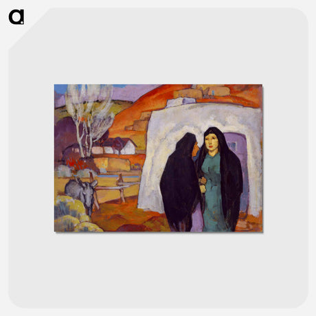 アートポストカード-The Gossip - 不思議の国のアリス Postcard.