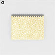アートメモ帳-Yellow Botanical Pattern
 - 大英図書館 Memo.