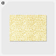 アートポストカード-Yellow Botanical Pattern
 - 大英図書館 Postcard.