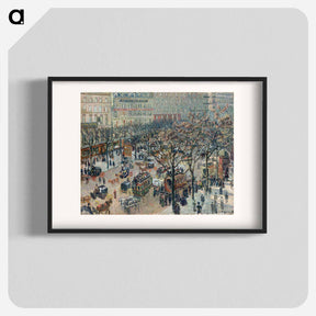 アートポスター-Boulevard of the Italians, Morning, Sunlight - カミーユ ピサロ Poster.