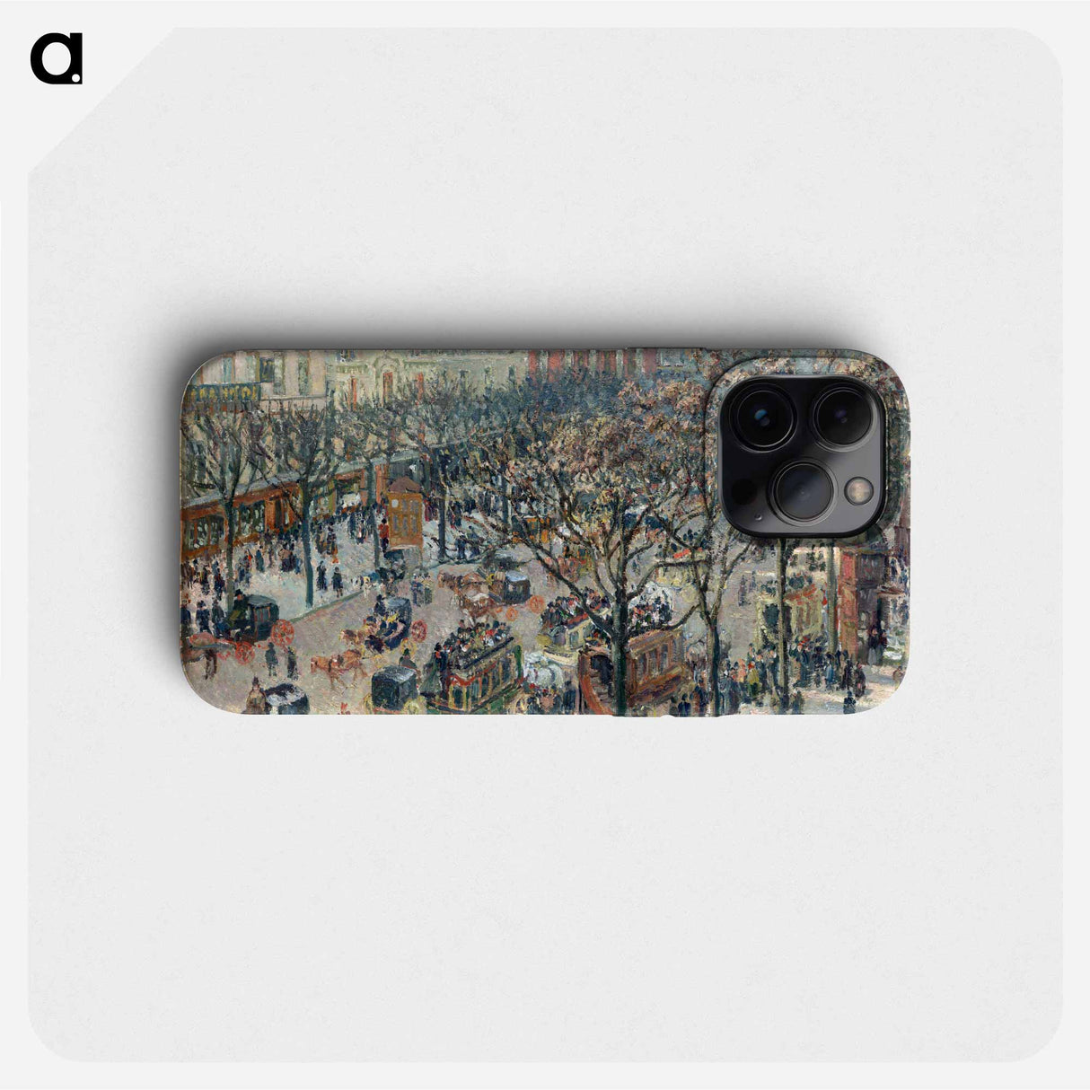 Boulevard of the Italians, Morning, Sunlight - Camille Pissarro Phone Case.