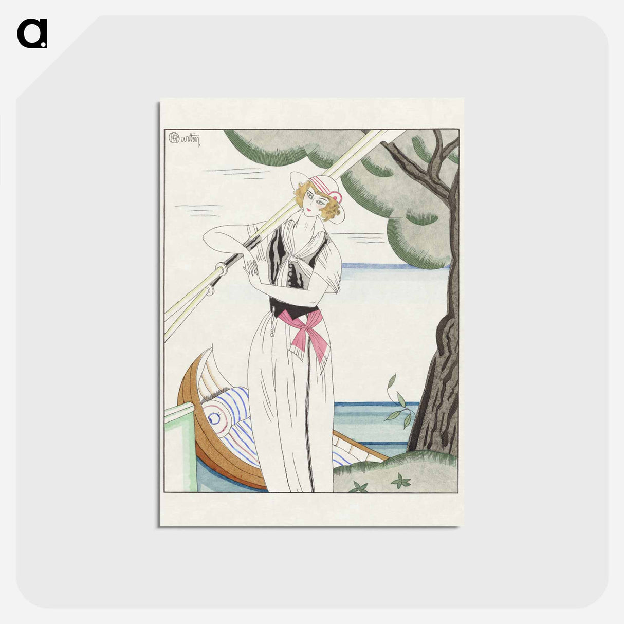 アートポストカード-Sports et Divertissements
 - シャルル マルタン Postcard.
