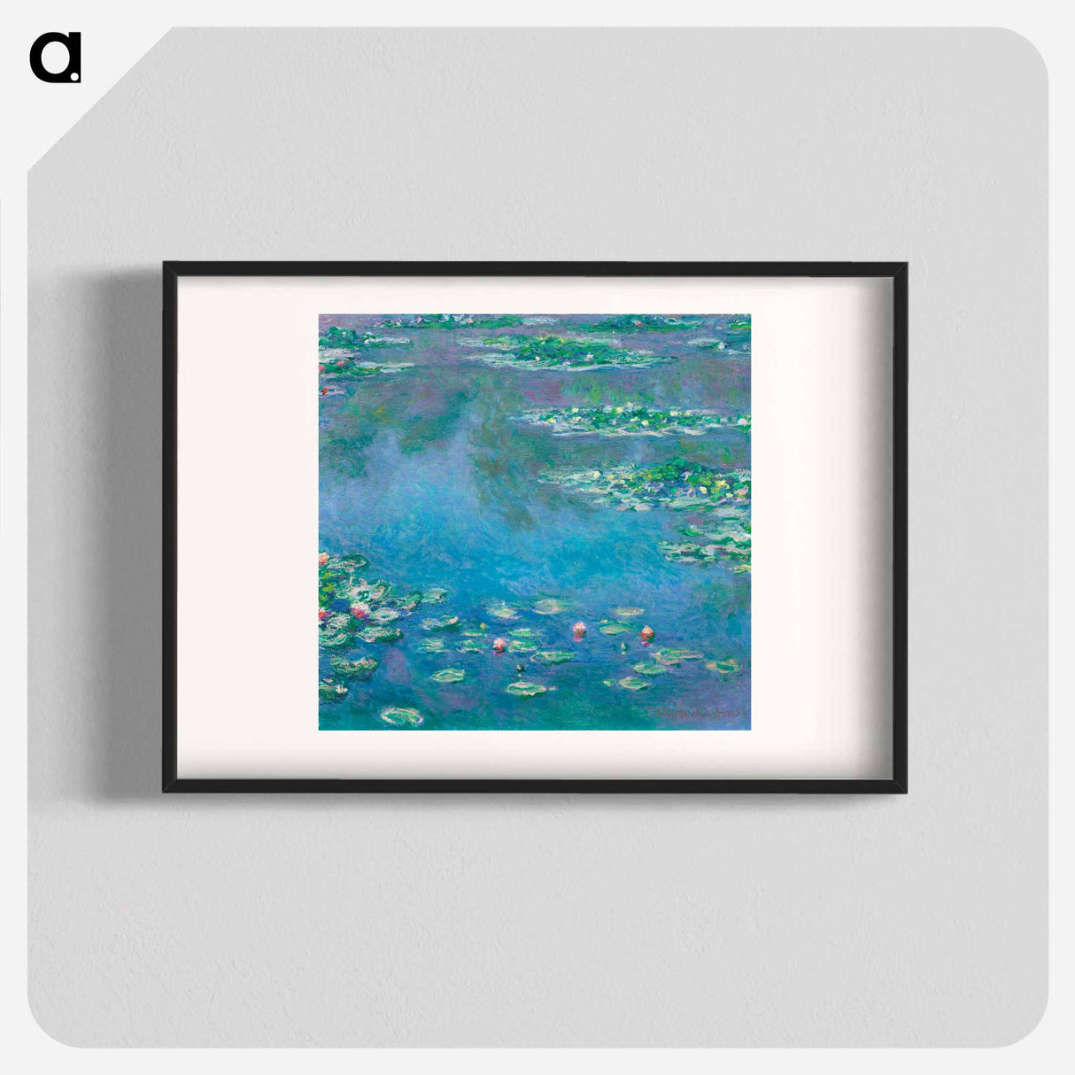 Water Lilies - クロード モネ Poster.