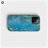 Water Lilies - クロード モネ Phone Case.